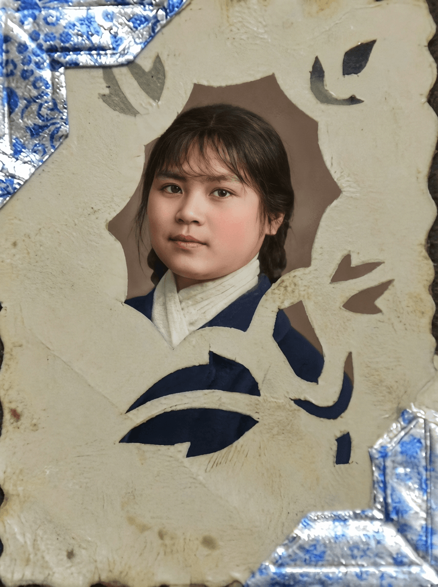 给黑白照片上色 输出